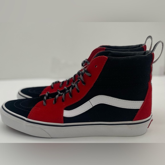 Vans Shoes - 🔥🔥🔥SK8-HI OTW Webbing Red Black True White Womens 9.5. MENS 8.0 BRAND NEW